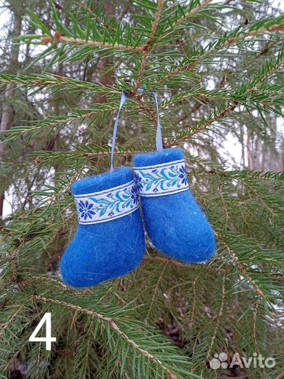 Сувенир. Валенки. Игрушка. Подарок. Новый год