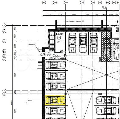 Машиноместо, 13 м²