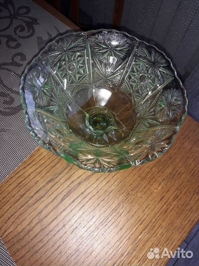 Ваза для фруктов на ножке СССР