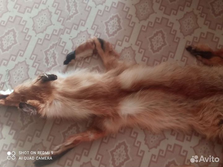 Лисья шкура, чулок