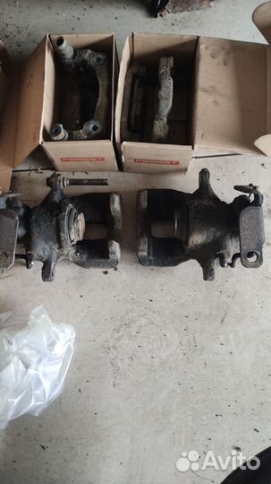 Суппорта тормозные транзит