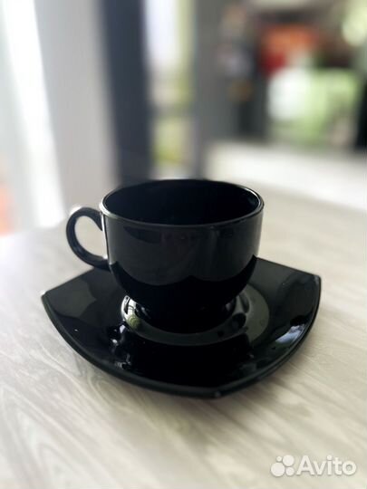 Чайный сервиз Luminarc Quadrato black