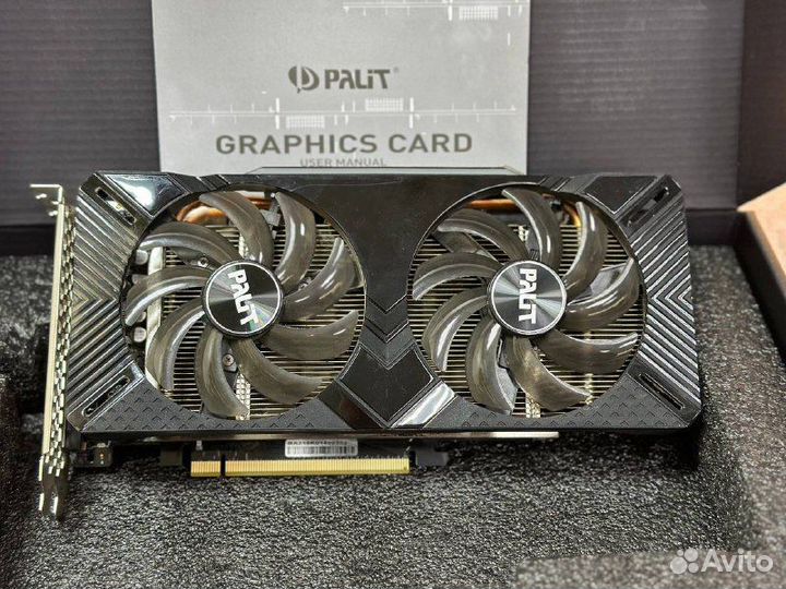 Видеокарта Nvidia Geforce GTX 1660 Palit 6GB
