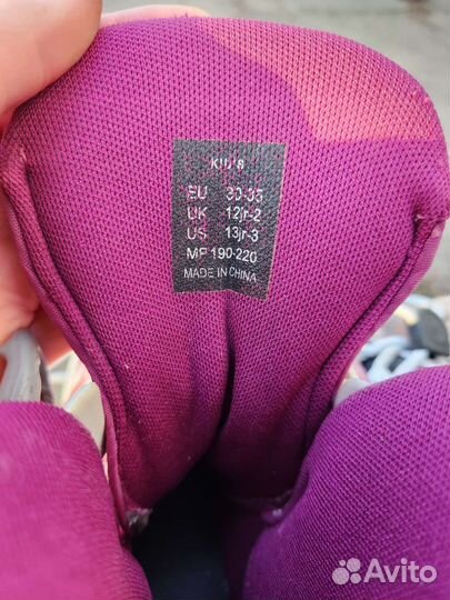 Роликовые коньки для девочки. Р 30-35 (регул)