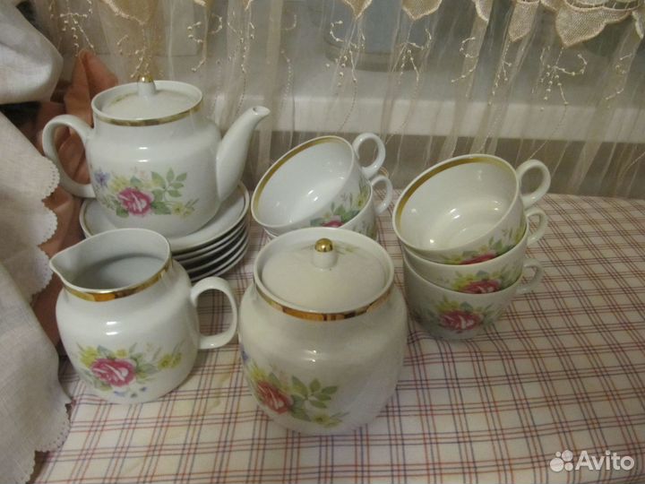 Чайный сервиз ссср.Пролетарий(Бронницы)