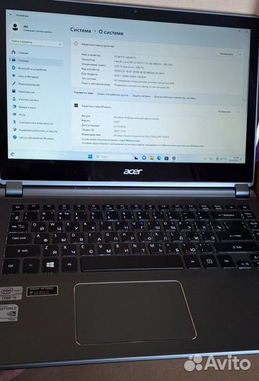 Acer Aspire v7-481PG 512GB