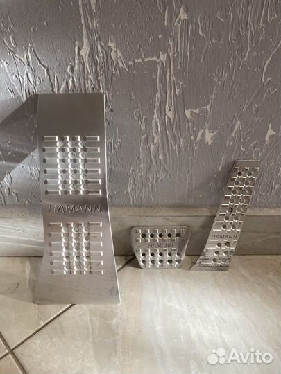 Накладки на педали BMW X5 X6 Hamann