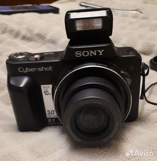 Цифровой фотоаппарат sony cyber shot dsc-h10