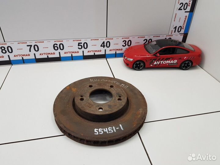 Диск тормозной передний (Kia Cerato)