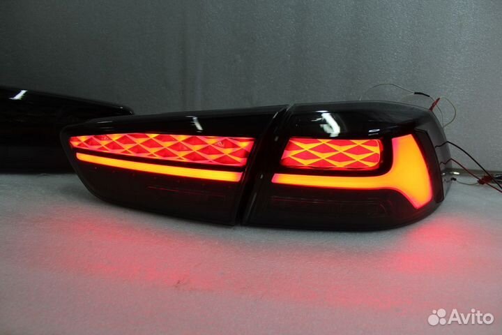 Mitsubishi lancer X Тюнинг LED Стоп сигналы Q8GN8
