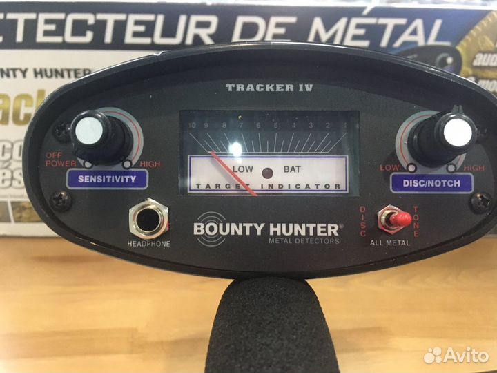 Металлоискатель Bounty Hunter Tracker IV (США)