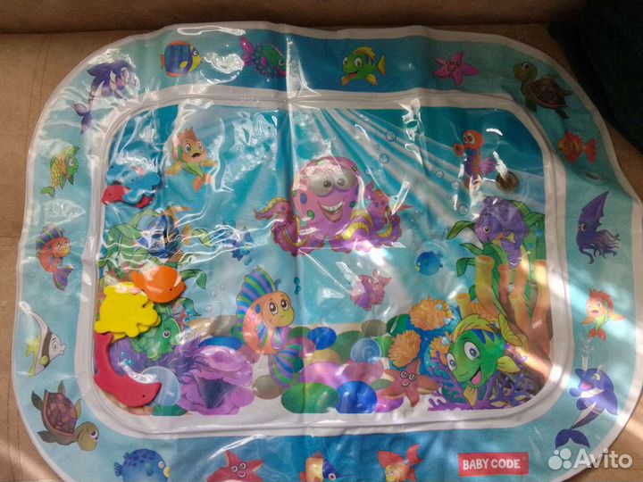 Водный развивающий коврик