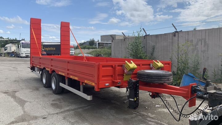 Прицеп трал (тяжеловоз) Авиком 8871Т-04 никзорамный, 2023