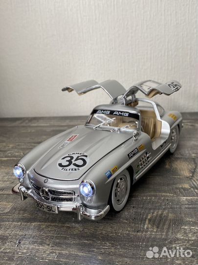 Машинка Металличкая Mercedes Sl 300