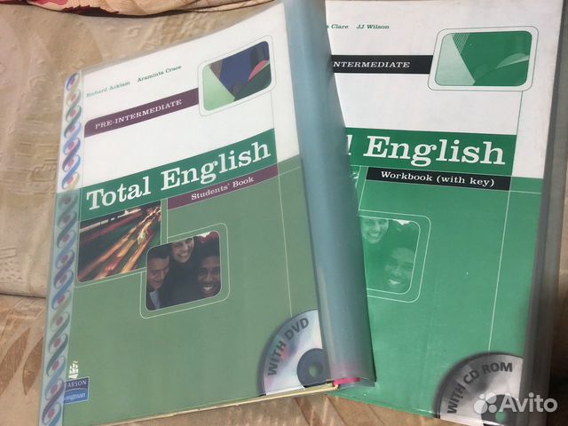 Учебник и рабочая тетрадь Total English