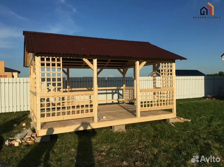 Беседка под ключ