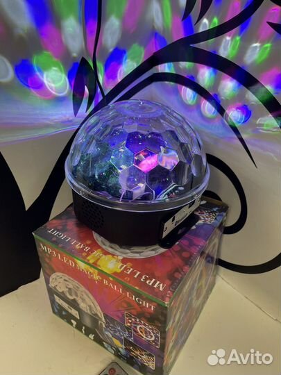 Светодиодный Диско-шар Magic Ball Light BlueTooth