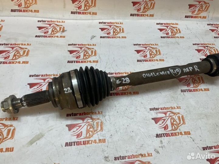 Привод, полуось передний правый Mitsubishi