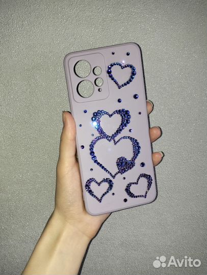 Инкрустированный чехол для телефона