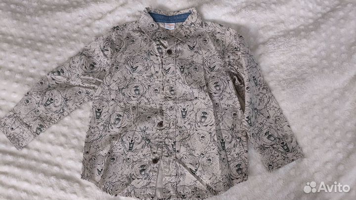 Рубашки для мальчика 3-4 года