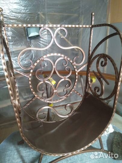 Кованная дровница