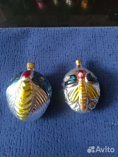 Елочные игрушки СССР