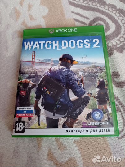 Компьютерная игра watch dogs 2 на xbox One x