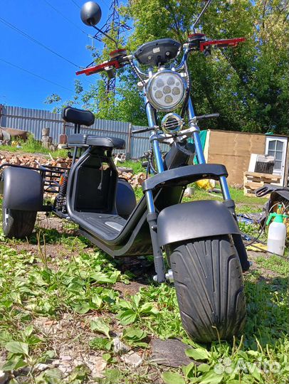 Электроскутер citycoco trike GT x11
