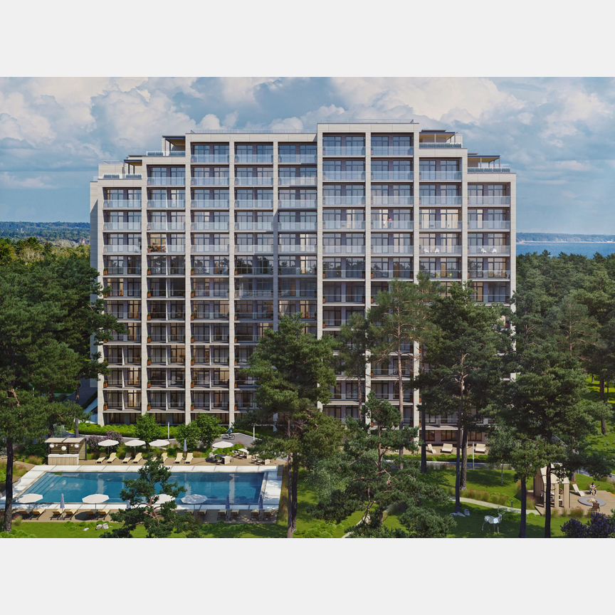 1-к. апартаменты, 72,2 м², 6/12 эт.