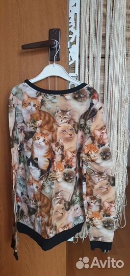 Кофта свитер Кошки