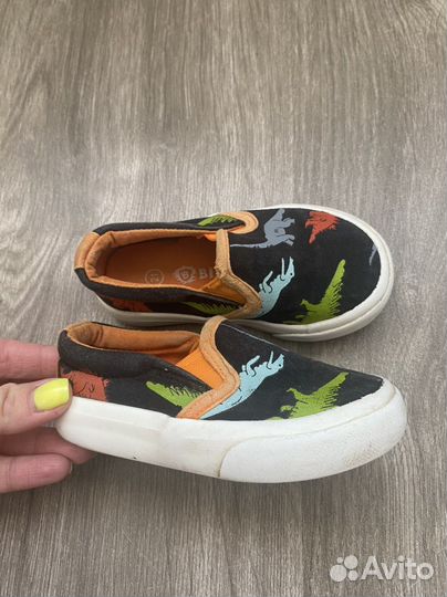 Кроссовки кеды слипоны тапочки размер 21-23
