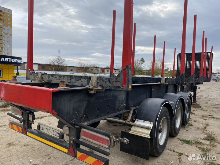 Полуприцеп лесовоз (сортиментовоз) Jyki P-31-T0-125, 2010