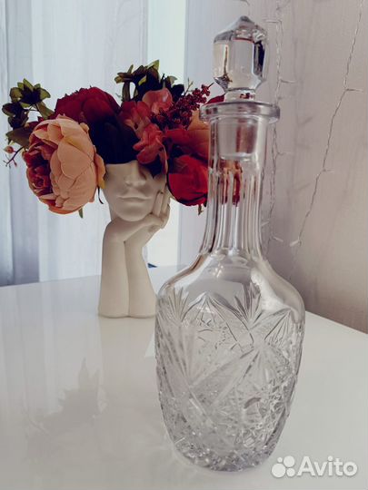 Графин штоф хрустальный 500 мл