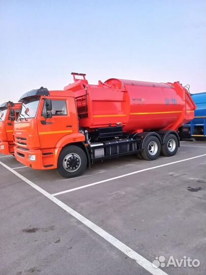 Ко-449-02 на шасси камаз 65115-48, мусоровоз, 22м3