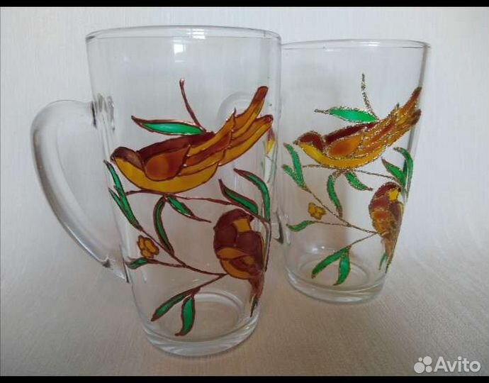 Чайная пара птицы