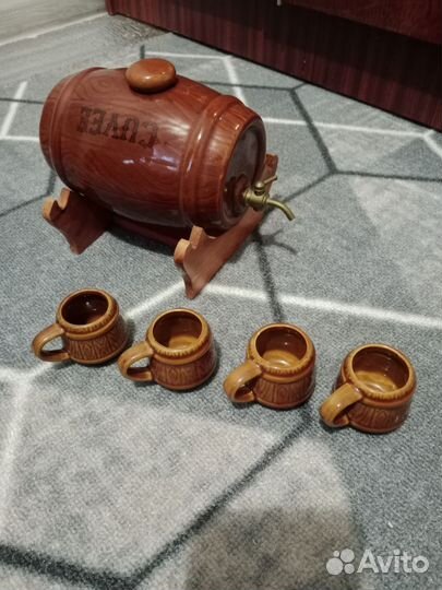 Боченок керамический СССР