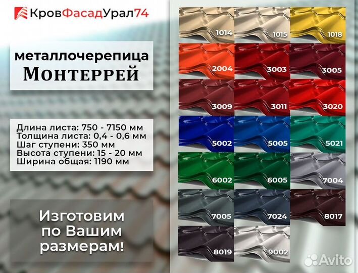 Металлочерепица ГОСТ