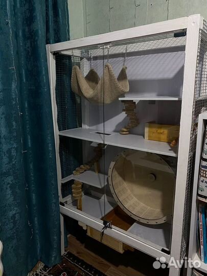 Клетка для белки дегу и шиншилл