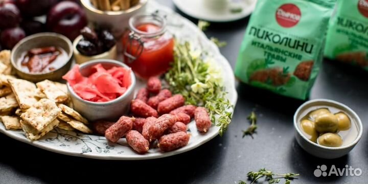 Закуски Колбаски к пиву