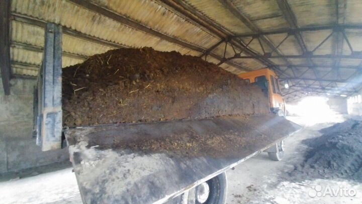 Перегной, навоз конский, навоз коровий