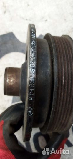 Шкив-демпфер вала коленчатого mersedes A1110300603