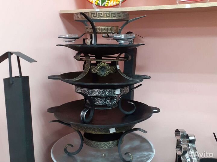 Садж чугунный/ подставка под садж