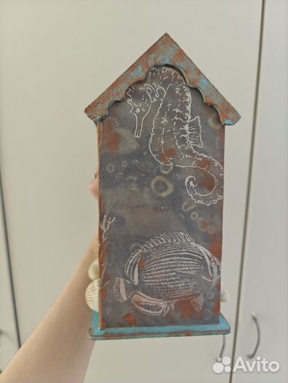 Чайный домик и подставка для чайных пакетиков