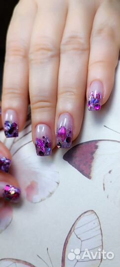 Маникюр,наращивание
