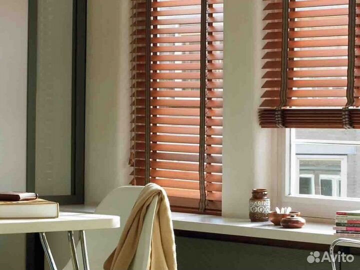 Жалюзи деревянные от производителя