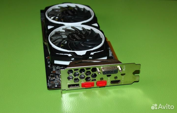 MSI Armor RX 580 на 8 гб