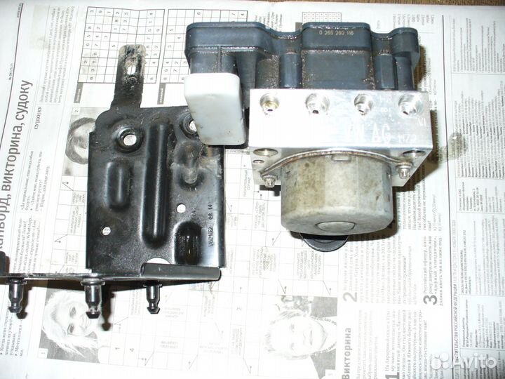 Блок управления ABS 6R0 614 117 AH vw polo sedan