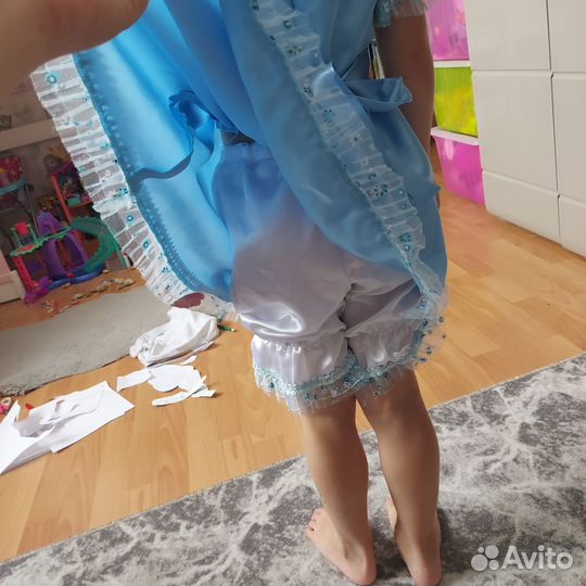 Костюм карнавальный мальвины 110р