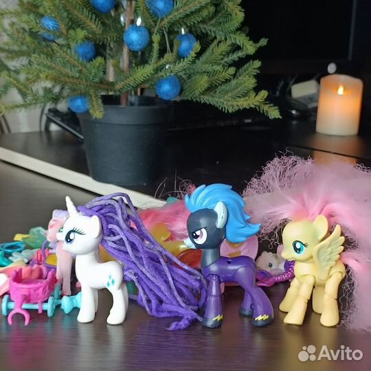 My little pony фигурки hasbro, разные маленькие