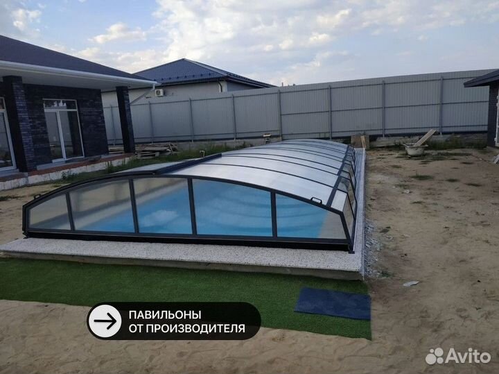 Павильон для бассейна из поликарбоната